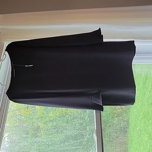 NWT Banana Republic black dress -size 16, buttons all the way up the back